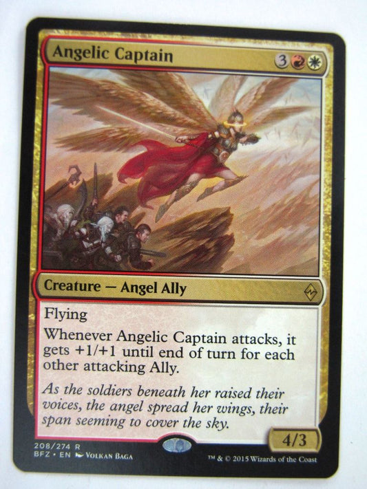 MTG Magic Cards: ANGELIC CAPTAIN # 4E63