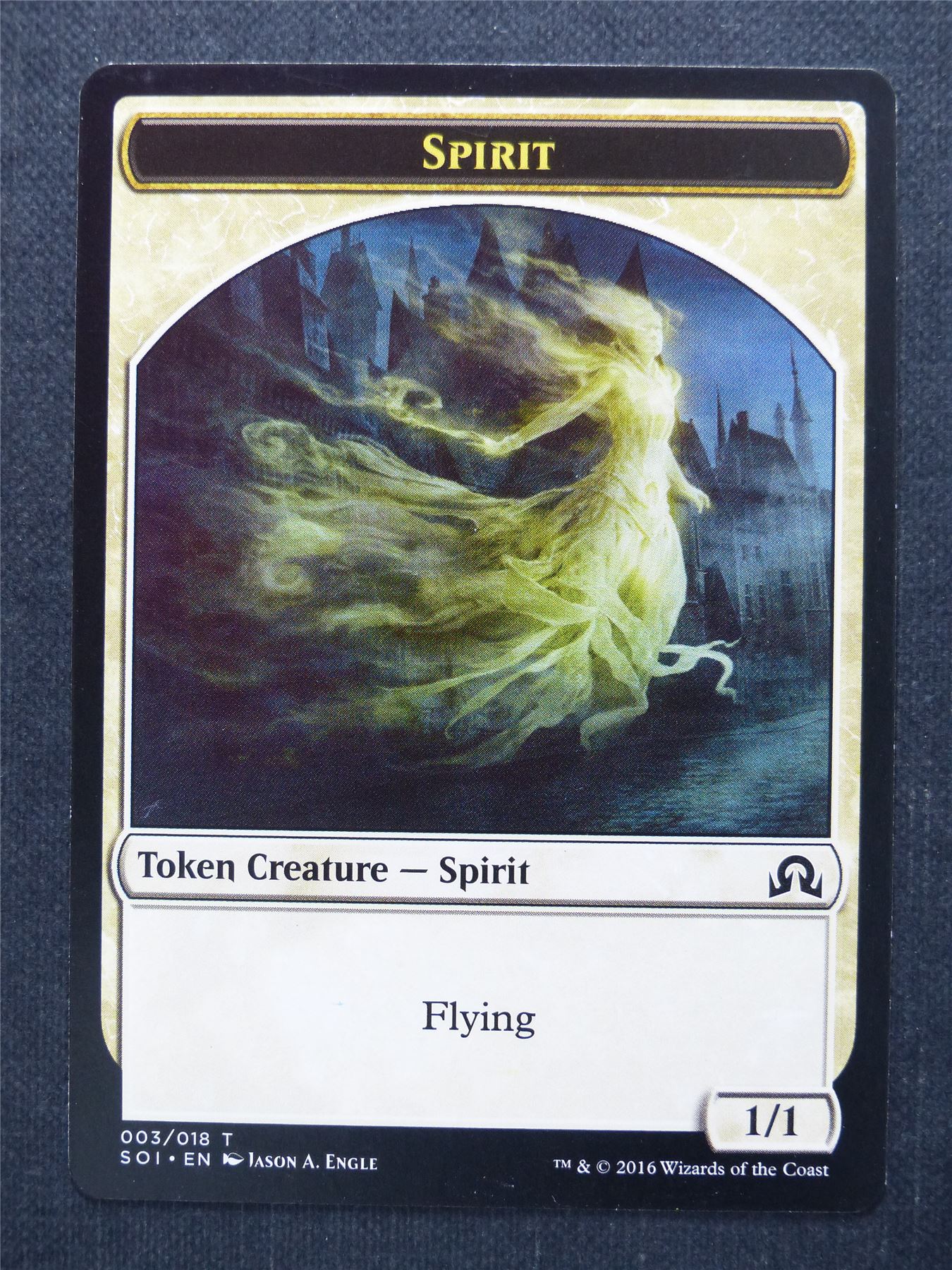 Spirit Token - Mtg Magic Card #94
