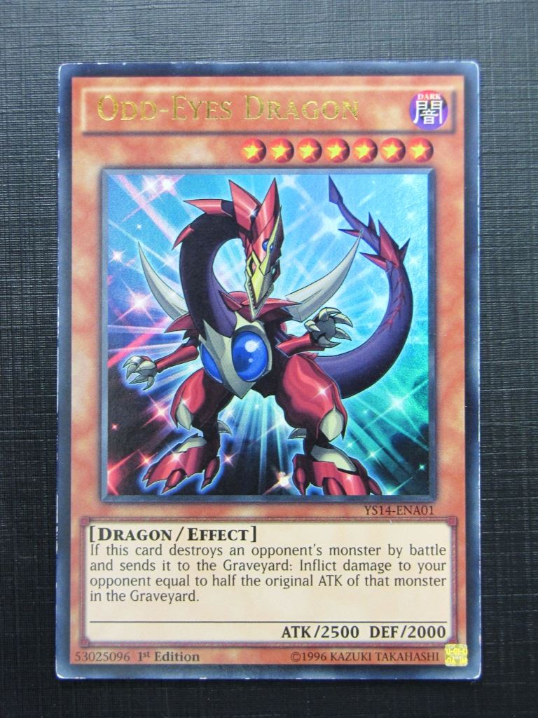 Yugioh Cards: ODD-EYES DRAGON YS14 ULTRA RARE # 16E83