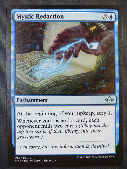 Mystic Redaction - Mtg Card #6L9