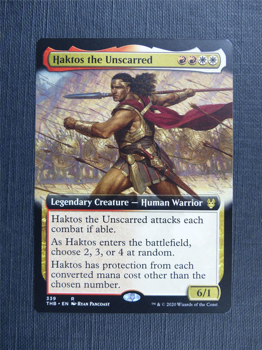 Haktos the Unscarred Extended Art  #3FZ