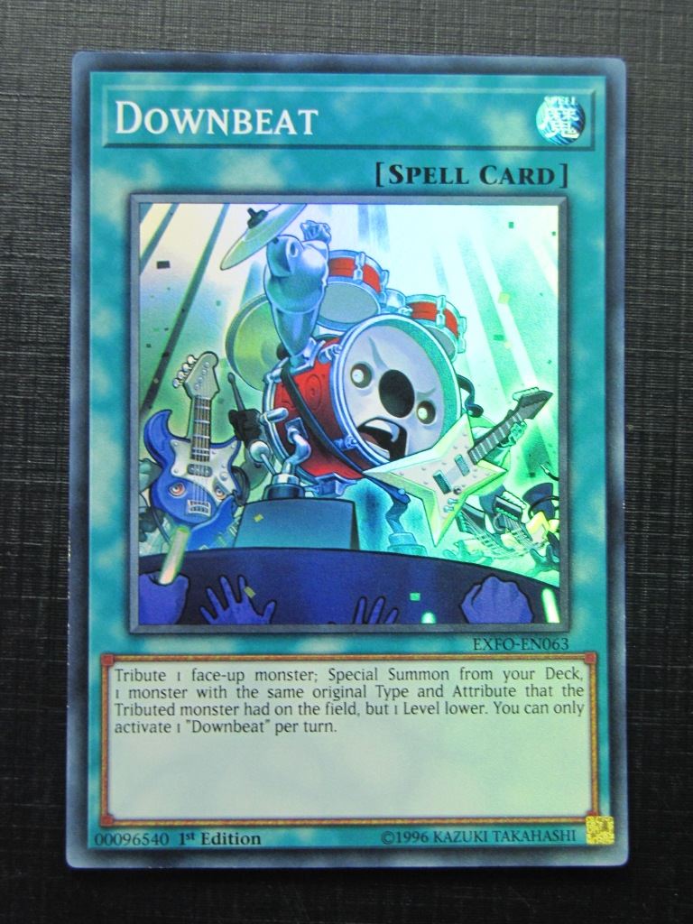 Downbeat EXFO Super Rare - 1st ed - Yugioh Cards # 9B15