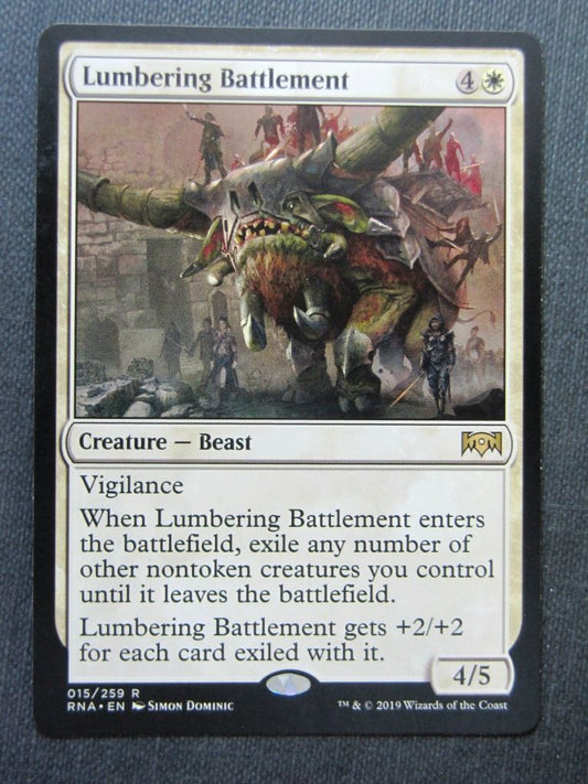 Lumbering Battlement - Mtg Magic Cards # 9C93