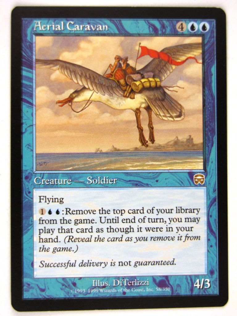 MTG Magic: The Gathering Cards: AERIAL CARAVAN - Played Rare