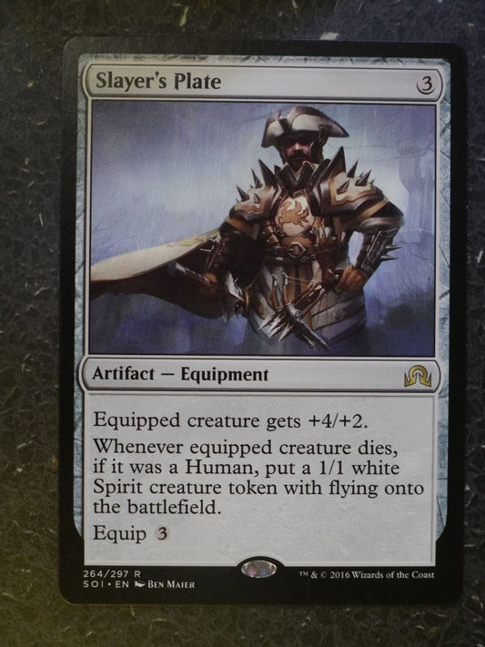 MTG Magic Cards: SLAYER'S PLATE # 6J37
