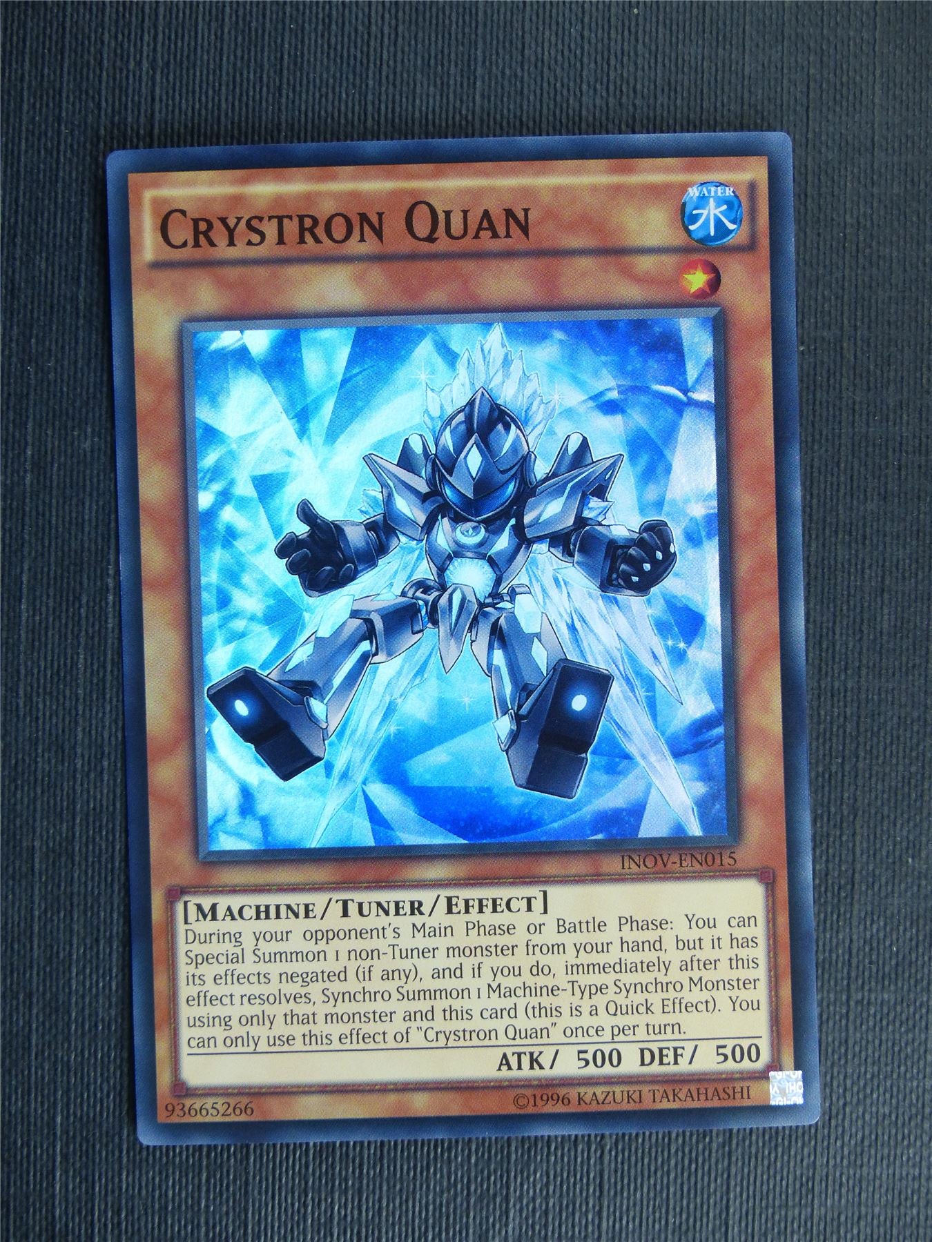 Crystron Quan INOV Super Rare - Yugioh Cards #XU