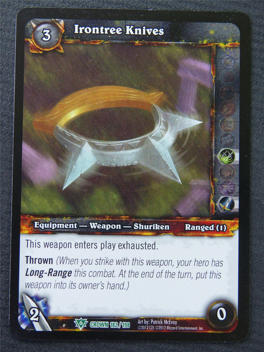 Irontree Knives - Uncommon - World Of Warcraft #1JX