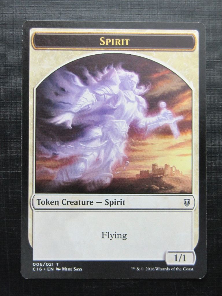 MTG Magic Cards: SPIRIT/BIRD TOKEN # 26D12