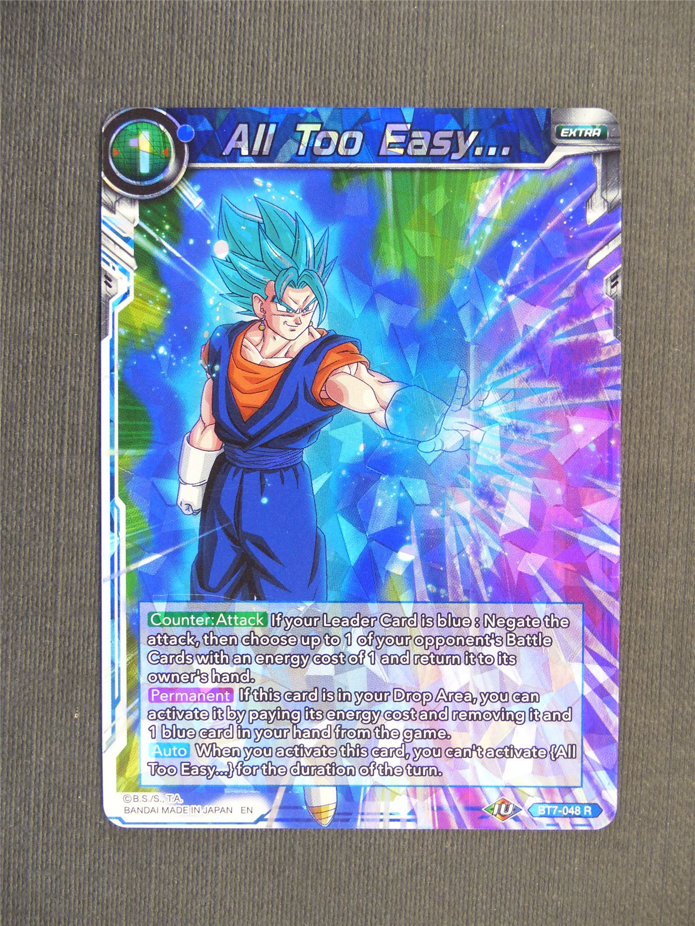 All Too Easy R - Dragon Ball Super Cards #5SG