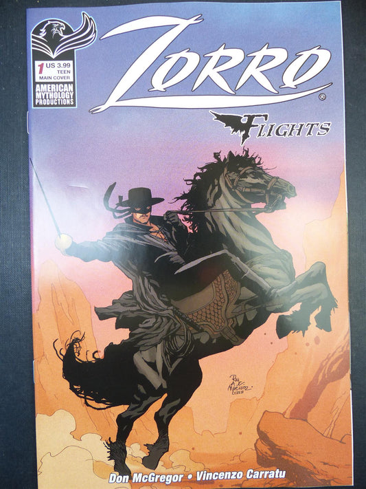 ZORRO: Flights #1 - Mar 2022 - Mythology Comic #7T9