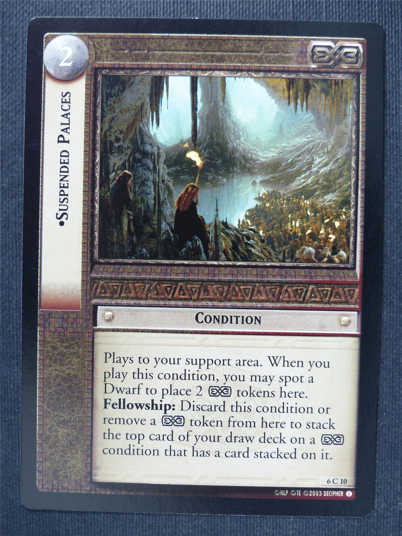 Suspended Palaces 6 C 10 - LotR Cards #3MR