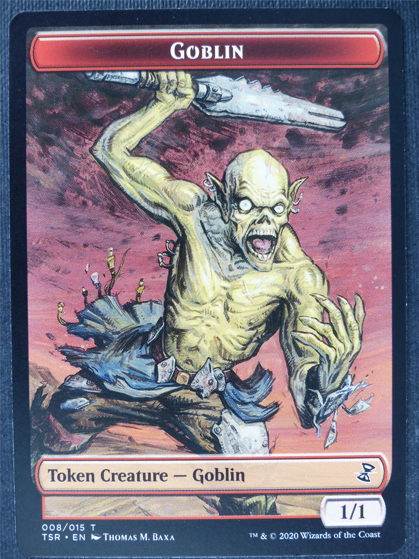 Goblin Token - Mtg Magic Cards #XA
