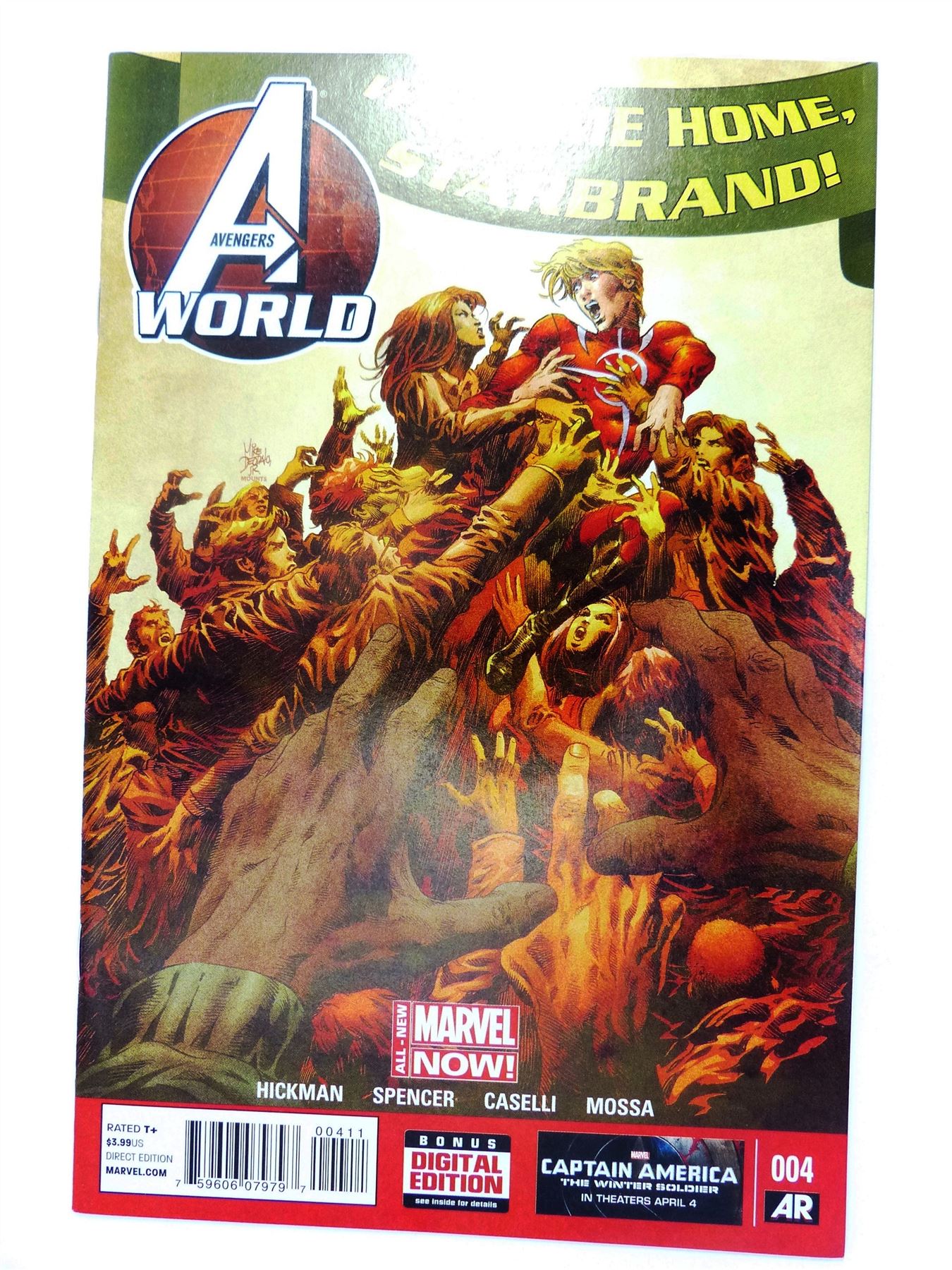 Avengers world #4 - Marvel - Comic # 1F62