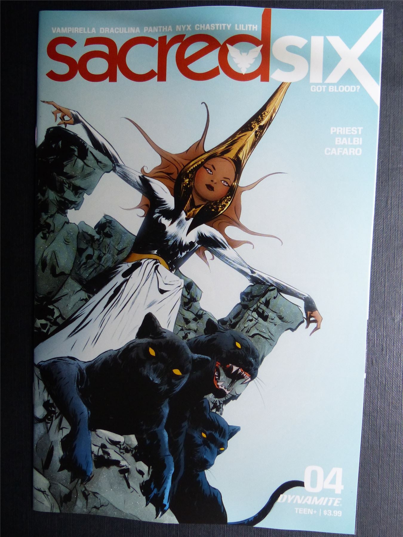 SACRED Six #4 - Nov 2020 - Dynamite Comics #W6