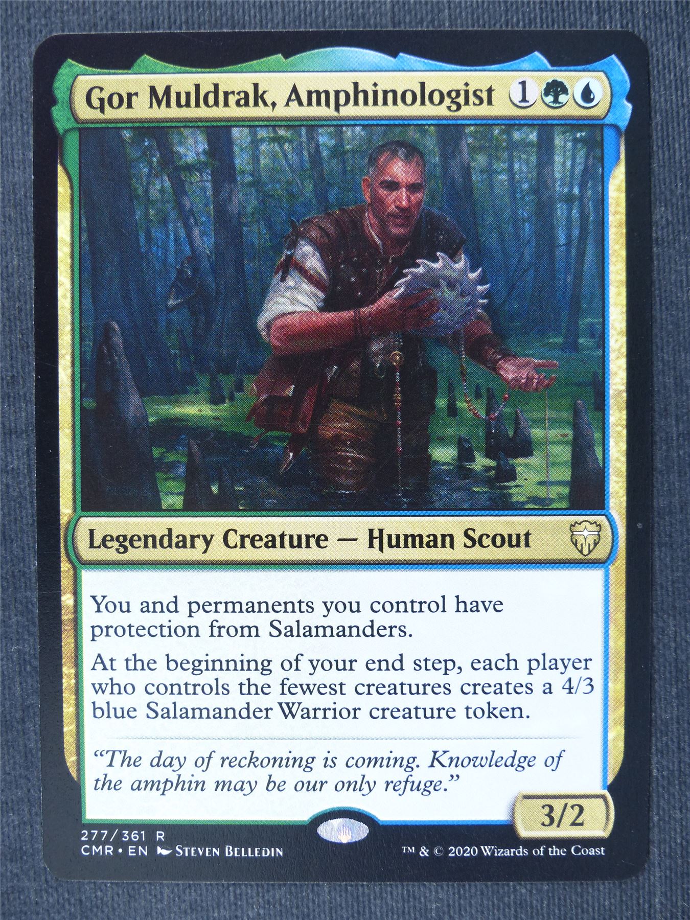 Gor Muldrak Amphinologist - Mtg Magic Cards #3XY