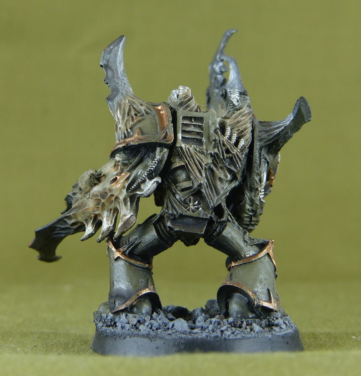 Chaos Mutilator - Painted - Death Guard - Warhammer 40K #1G