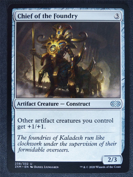 Chief of the Foundry - Double Masters - Mtg Magic Cards #4E