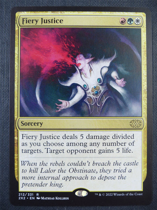 Fiery Justice - Mtg Card #8TP