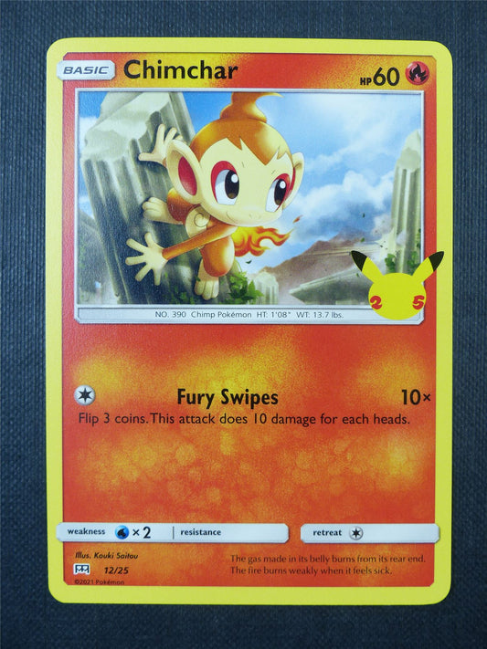 Chimchar 12/25 McDonalds Promo - Pokemon Card #9QD