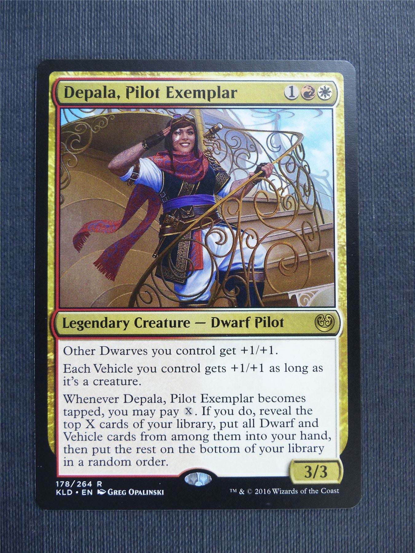 Depala Pilot Exemplar - Mtg Magic Cards #4FU
