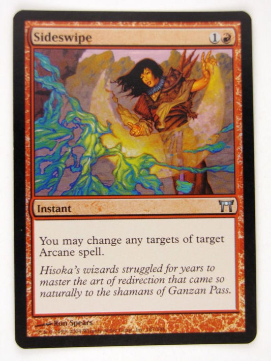 Mtg FOIL - SIDESWIPE - played