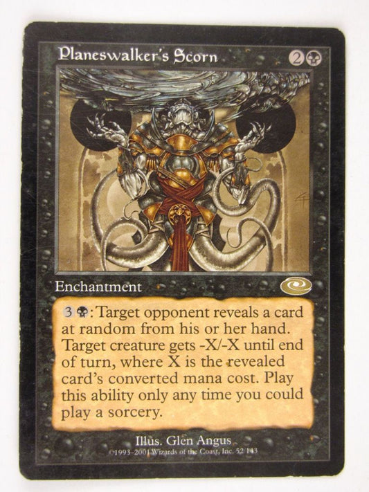 Mtg - PLANESWALKER'S SCORN - Played Rare