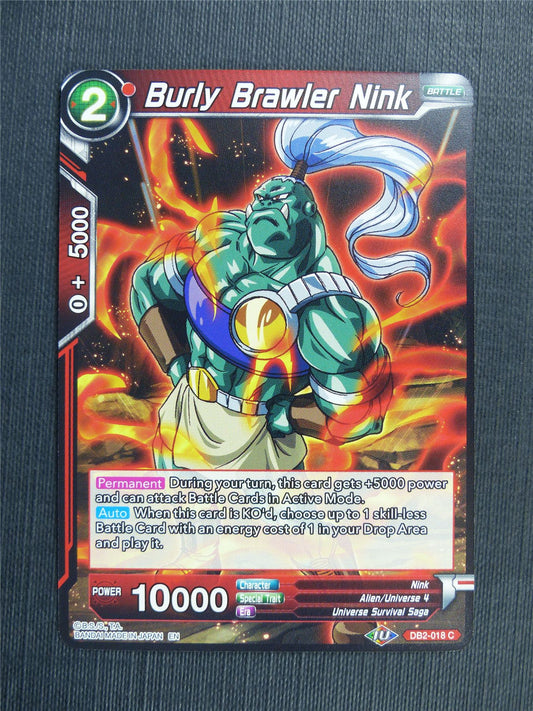 Burly Brawler Nink - DB2 Dragon Ball Super Card