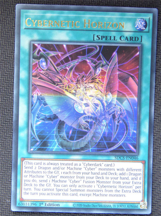 Cybernetic Horizon SDCS Ultra Rare 1st Edition - Yugioh Card #4M3