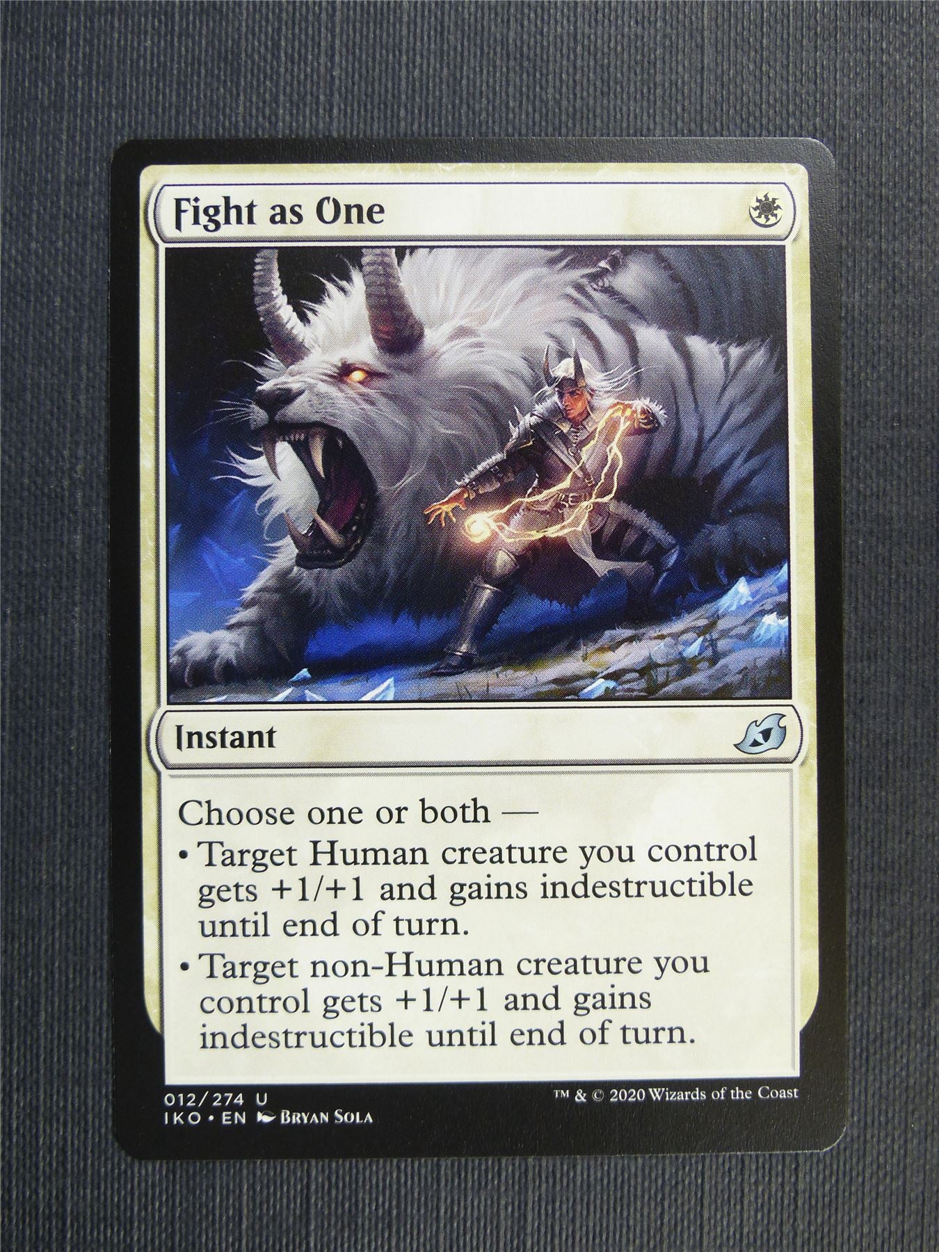 Fight as One - IKO Mtg Card
