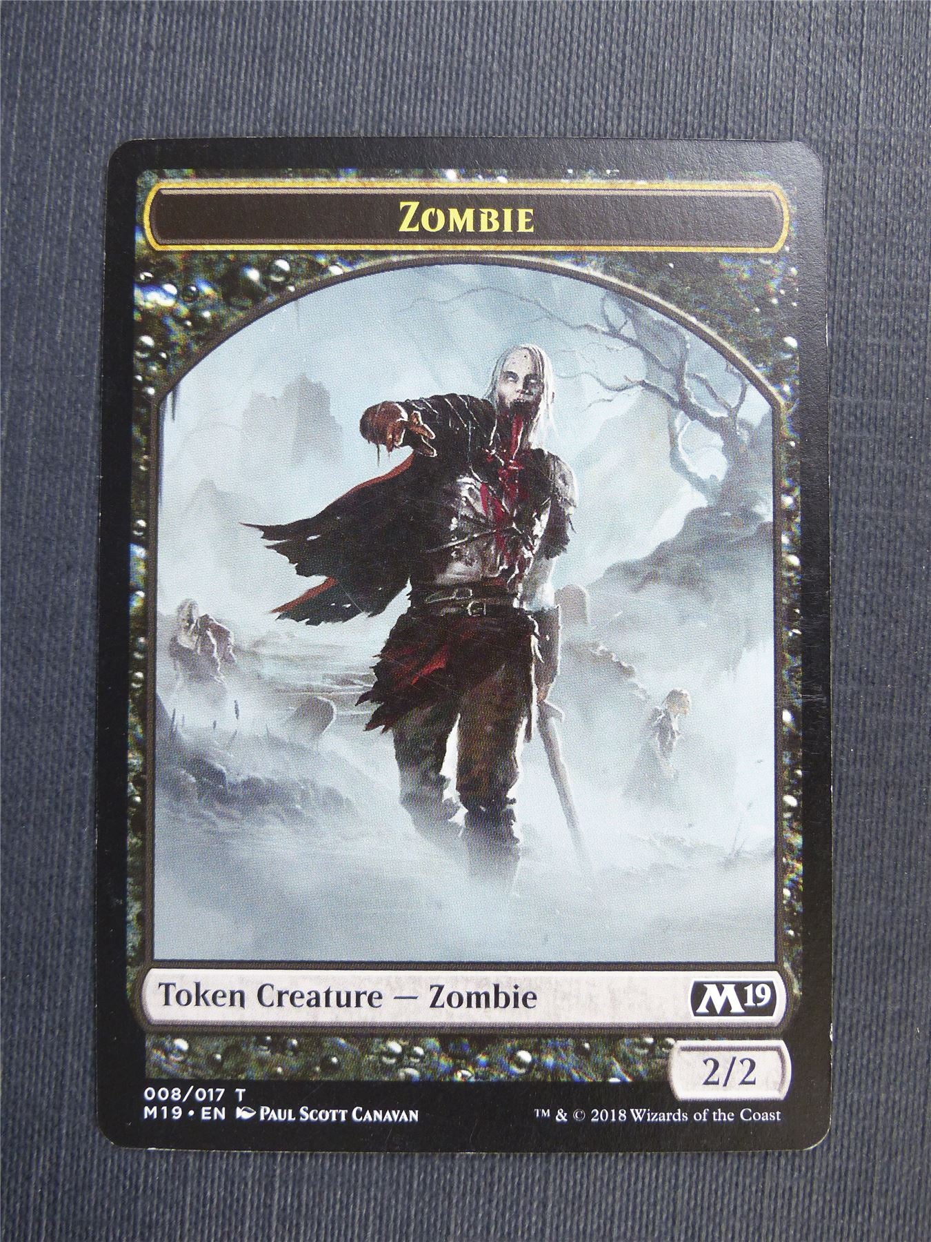Thopter / Zombie - Mtg Magic Token Cards #4QQ