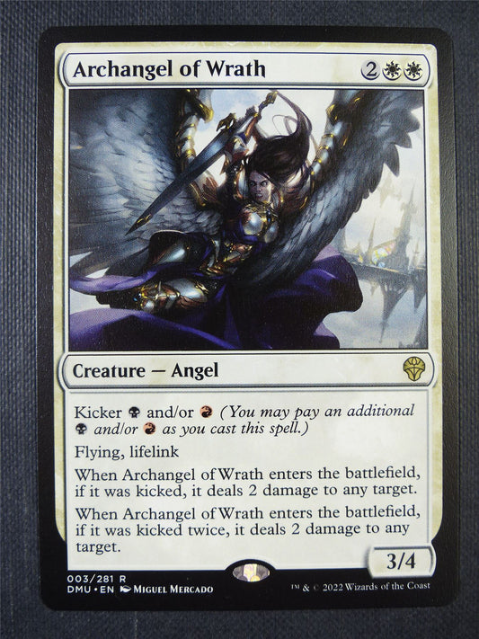 Archangel of Wrath - Dominaria United Mtg Card #7GY
