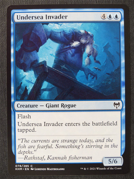 Undersea Invader - Mtg Magic Cards #F