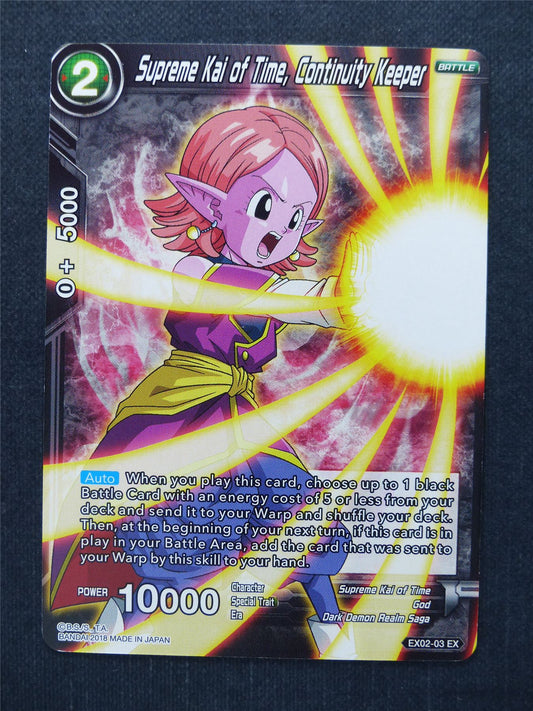 Supreme Kai of Time Continuity Keeper - Dragon Ball Super Cards #2