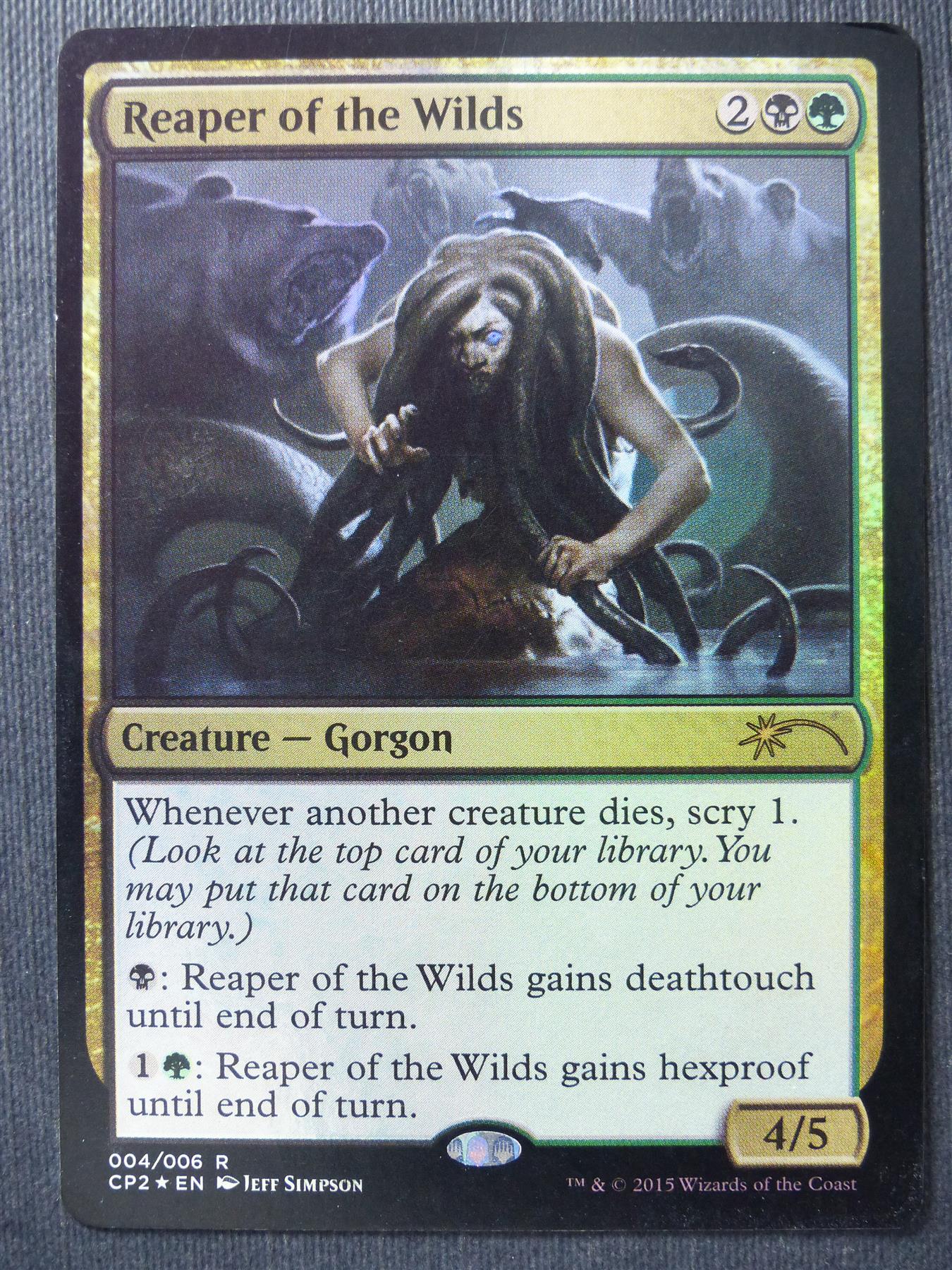 Reaper of the Wilds Promo Foil - Mtg Magic Cards #1FN