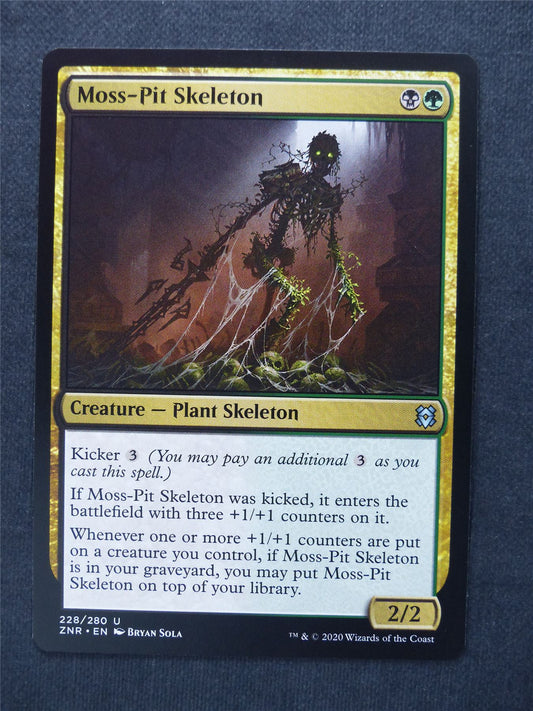 Moss-Pit Skeleton - Mtg Magic Cards #AA