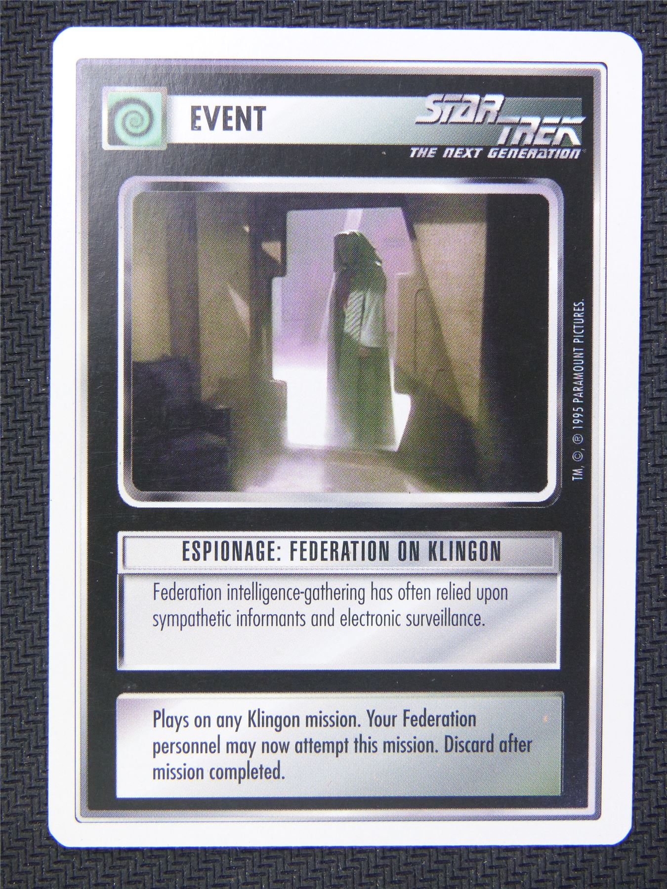 Event Espionage Federation Klingon - Star Trek CCG Next Gen #4WF