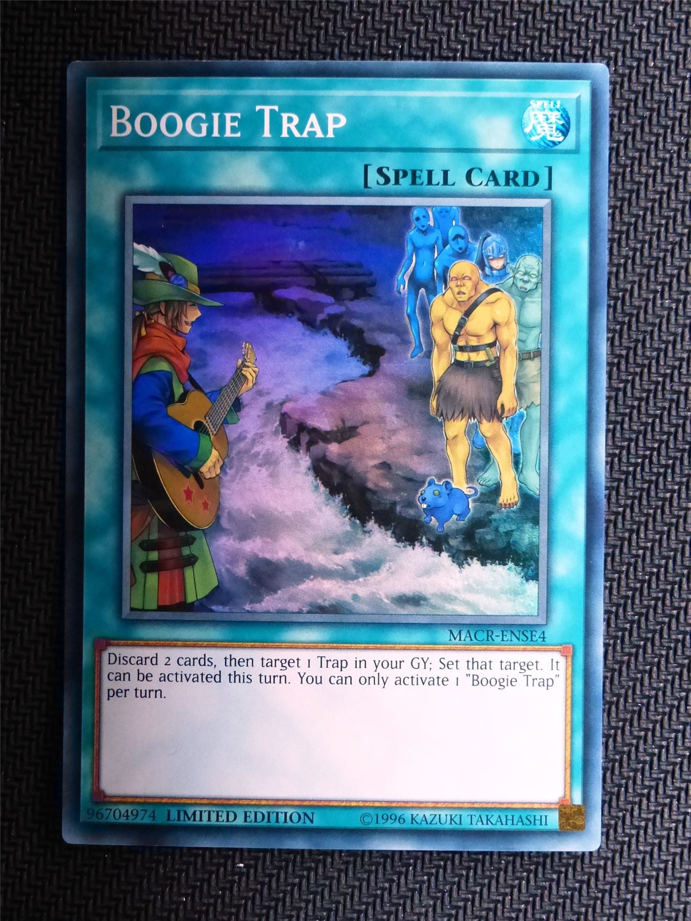 Boogie Trap - MACR - Super Rare - Yugioh Card # 1G73