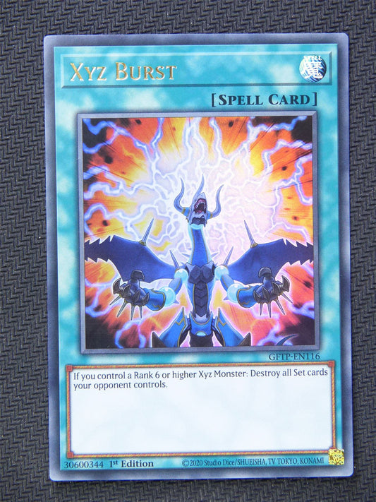 XYZ Burst GFTP Ultra Rare - Yugioh Card #5GO