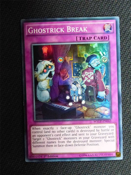 Ghostbrick Break - WSUP - Super Rare - Yugioh Card # 1C27