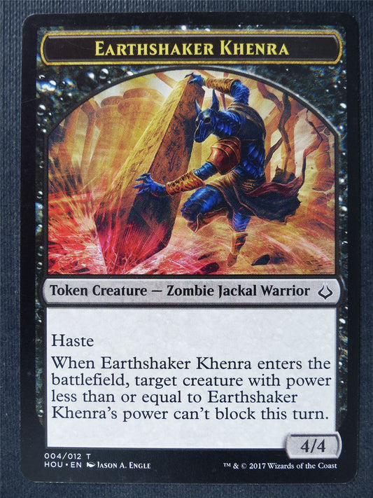 Earthshaker Khenra Token - Mtg Card #1SY