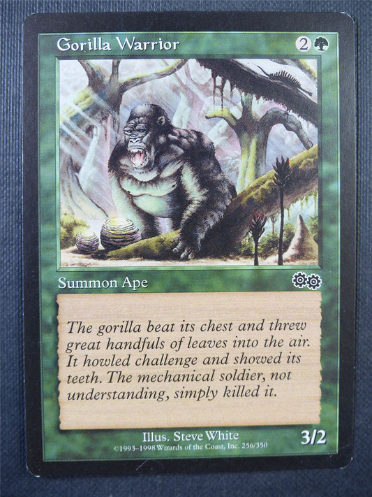 Gorilla Warrior - Urza's Saga - Mtg Card #74B