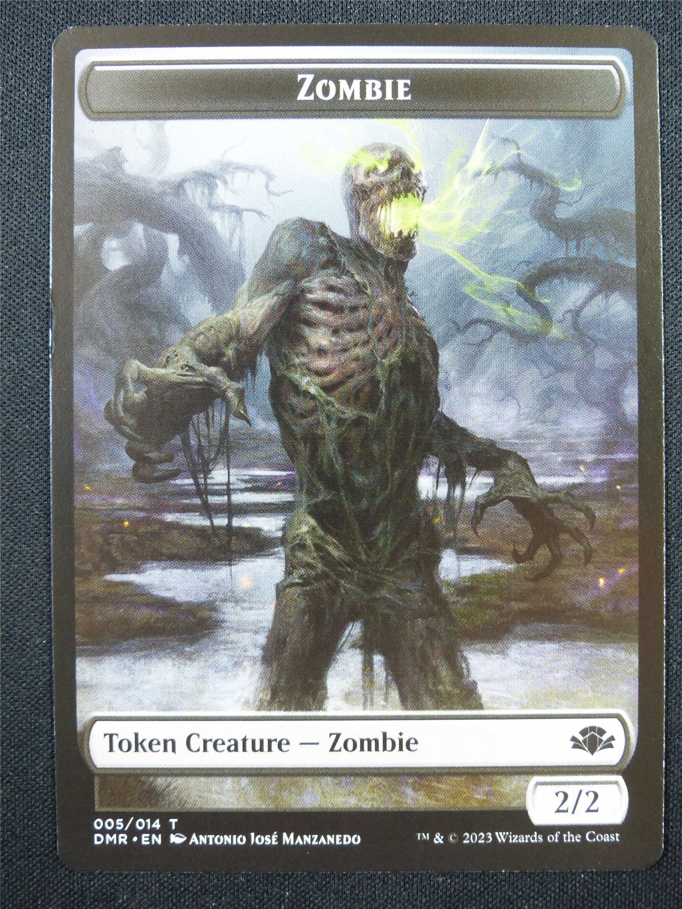 Zombie Token - Mtg Card #2AF