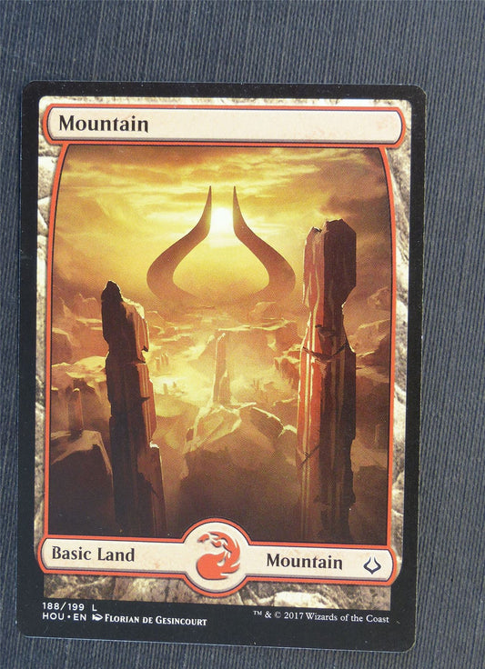 Mountain Full Art 188/199 - Mtg Magic Cards #5EM