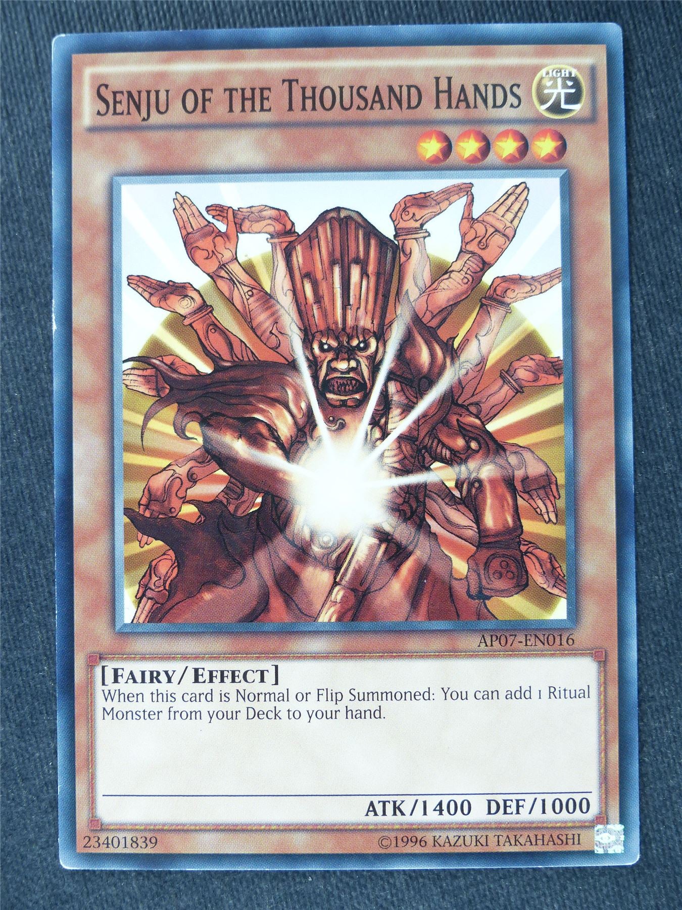 Senju of the Thousand Hands AP07 - Yugioh Cards #154