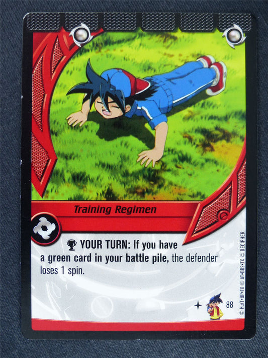 Training Regimen 88 - Beyblade Cards #WT