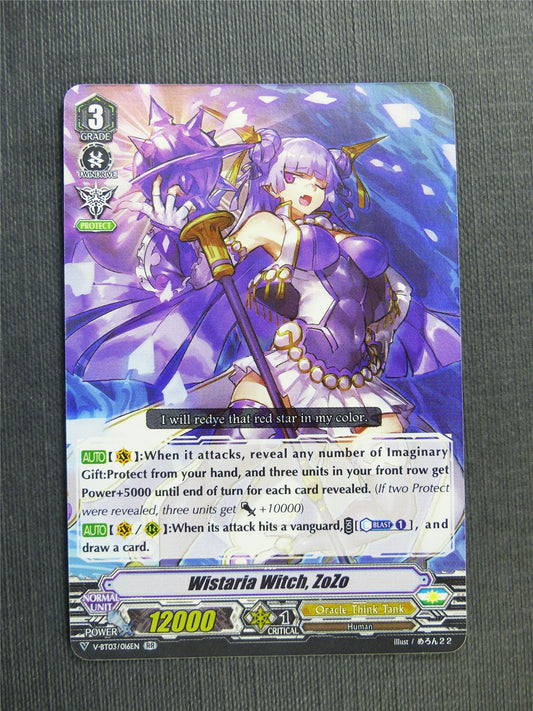 Wistaria Witch Zozo V-BT03 RR - Vanguard Cards #1R7