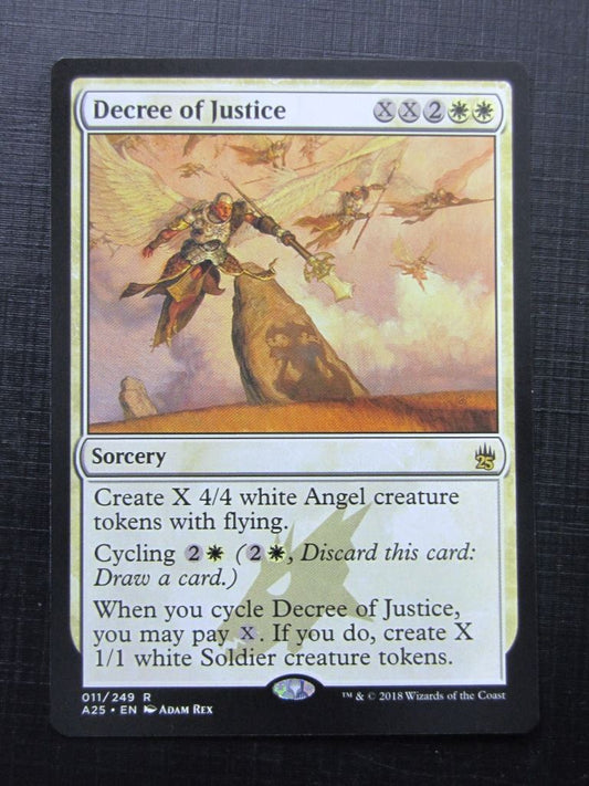 Decree of Justice - Masters 25 - Mtg Card # 9J39