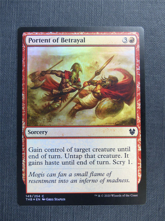 Portent of Betrayal Foil - Mtg Magic Cards #479