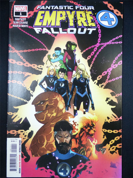 FANTASTIC Four: Empyre Fallout #1 - Marvel Comic #1XT