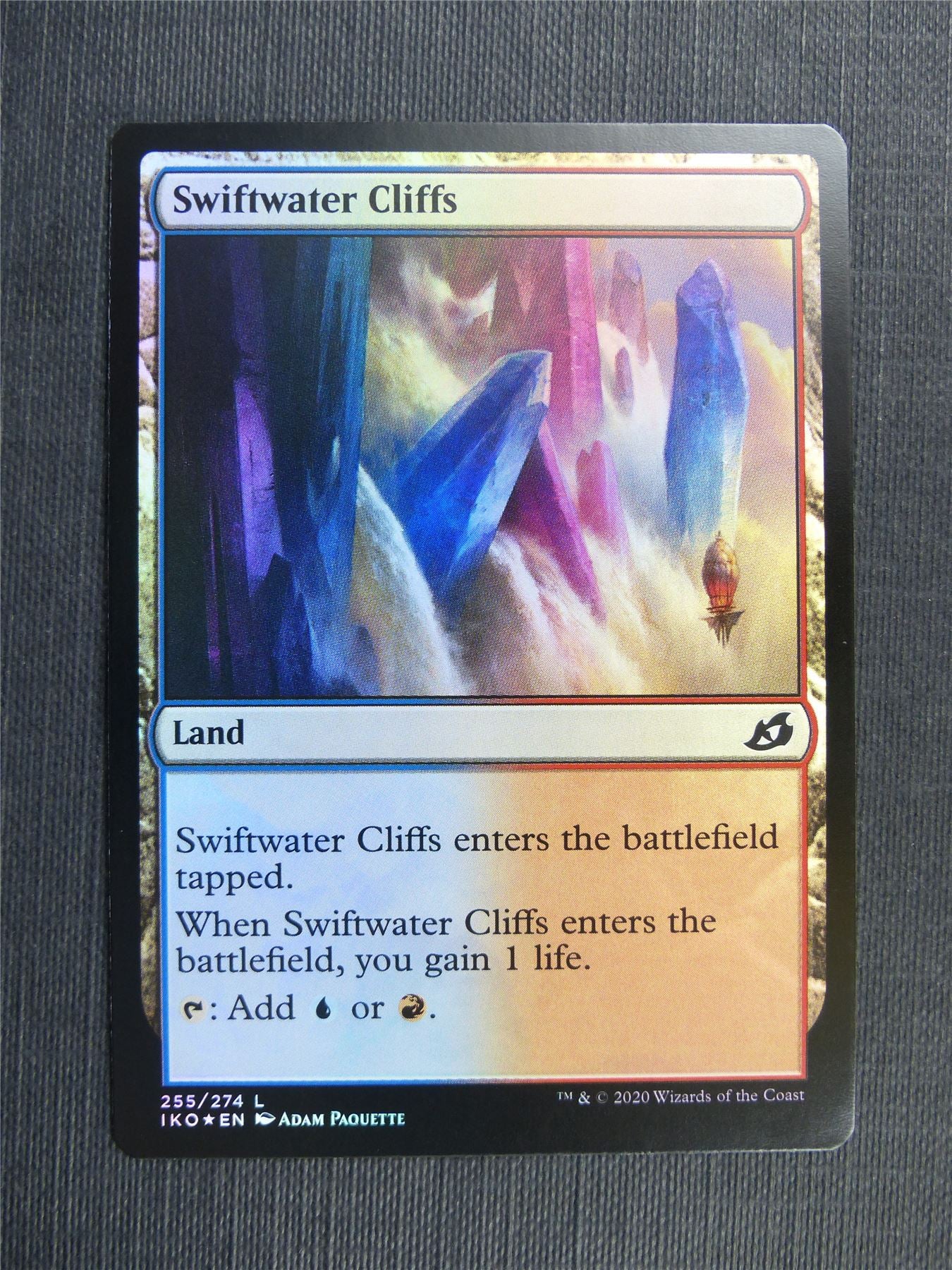 Swiftwater Cliffs Foil - IKO - Mtg Card